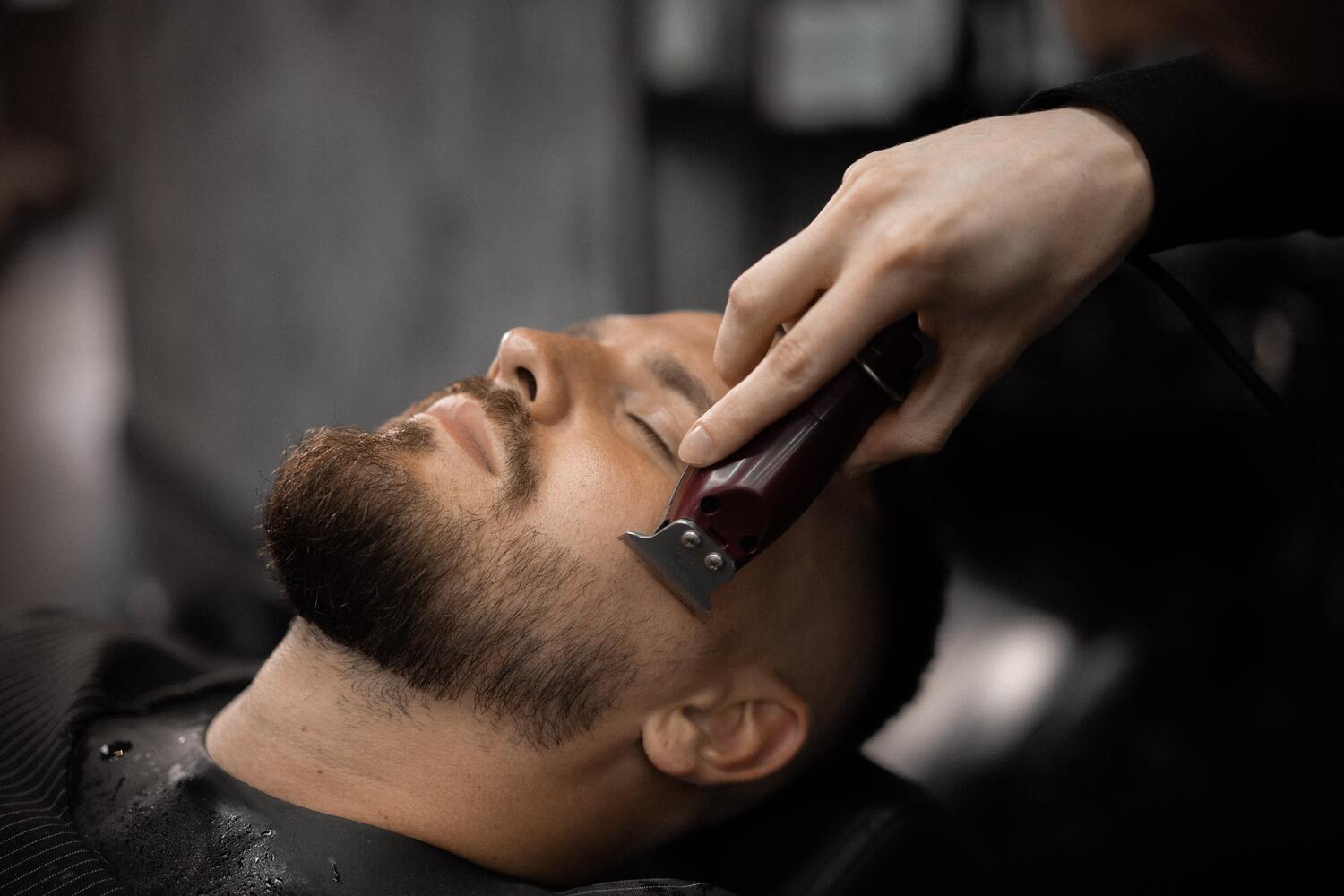 стрижка бороды