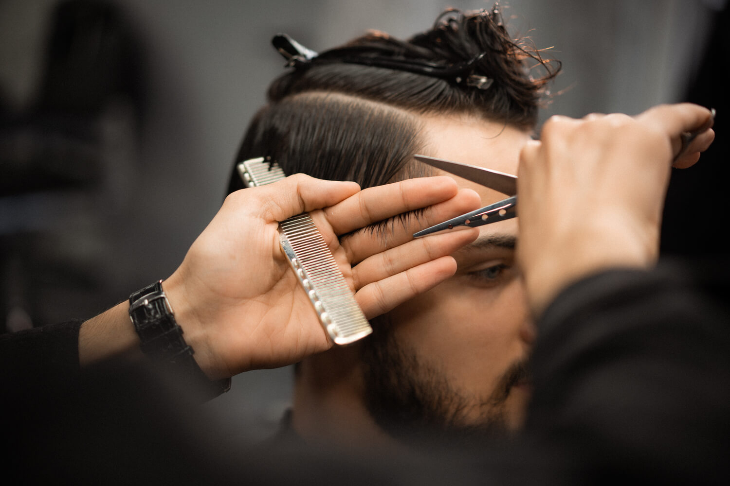 мужская стрижка